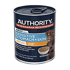 Authority Sensitive Stomach & Skin Chicken Entree Adult Dog Wet Food - 13 oz