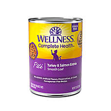 Wellness? Complete Health Adult Cat Wet Food - Natural, Grain Free, Pate, 12.5 Oz