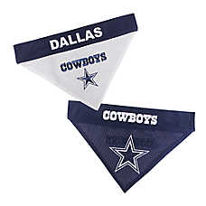 Dallas Cowboys NFL Reversible Pet Bandana
