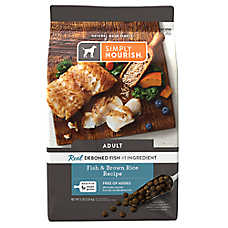 Simply Nourish Adult Dog Food - Fish & Brown Rice
