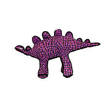 TUFFY? Dinosaur Purple Stegosaurus Dog Toy