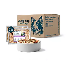 JustFoodForDogs Adult Frozen Dog Food - Lamb & Brown Rice