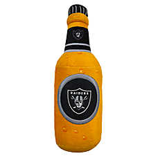 Pets First Las Vegas Raiders Plush Bottle Dog Toy