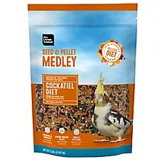All Living Things® Seed & Pellet Medley Cockatiel Diet & Small Bird- Daily Pellet Diet - 2lb