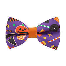 Made By Cleo? Witch's Brew Halloween Cat Bow Tie