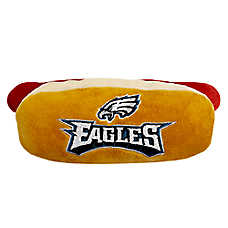 Pets First Philadelphia Eagles Plush Hot Dog Dog Toy