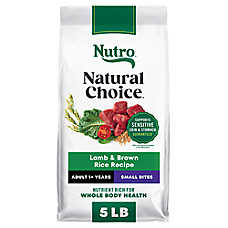 Nutro Natural Choice&trade; Small Bites Adult Dry Dog Food - Lamb & Brown Rice