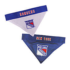 Pets First New York Rangers Reversible Bandana