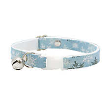 Made By Cleo? Snowflakes Breakaway Cat Collar