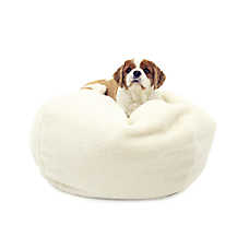 Carolina Pet Company Sherpa Puff Ball? Pet Bed