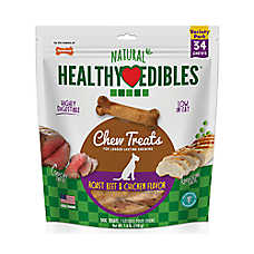Nylabone? Healthy Edibles? Dog Treats - Variety Pack, Roast Beef & Chicken