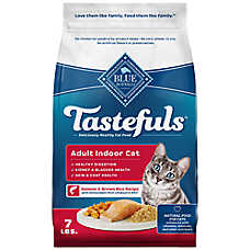 Blue Buffalo Tastefuls Adult Indoor Cat Dry Food - Natural, Salmon & Brown Rice