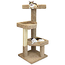 Prestige Solid Wood Large Cat Tree - 51"