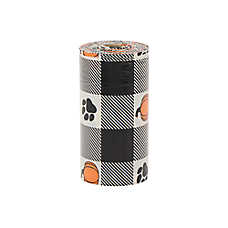 Thrills & Chills &trade; Dog Poop Pick-Up Bags , Pumpkin Print - 15 Count