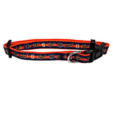 Pets First MLB Detroit Tigers Satin Dog Collar
