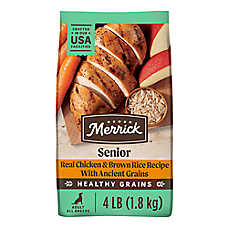 Merrick? Healthy Grains Senior Dry Dog Food - Natural, Chicken & Brown Rice