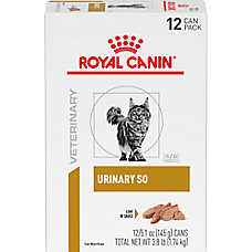 Royal Canin? Veterinary Diet Urinary SO Wet Cat Food Multipack - 5.1 oz, Loaf in Sauce