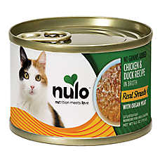 Nulo Real Shreds All Life Stages Wet Cat Food - Grain Free, In Broth, With Organ Meat, 6 Oz