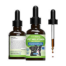 Pet Wellbeing Pet Melatonin Liquid Calming Dog Supplement