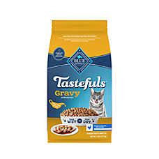 Blue Buffalo Tastefuls Adult Cat Dry Food - Gravy Experience, Chicken & Brown Rice
