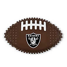 Las Vegas Raiders Hard Nylon Football Dog Chew Toy