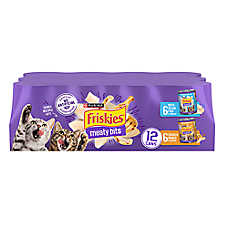 Friskies? Meaty Bits Adult Wet Cat Food Variety Pack - 12 Ct, 162 Oz