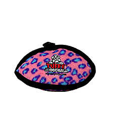 TUFFY? JR Odd Ball Pink Leopard Dog Toy