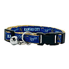 Pets First MLB Kansas City Royals Satin Cat Collar