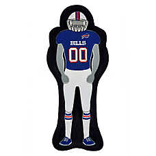 Pets First Buffalo Bills Player Tough Dog Toy