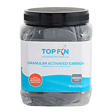 Top Fin? Universal Granular Activated Carbon U-Media - Activated Carbon Filter Media - 40 oz