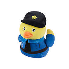 Joyhound? Duckies Plush Police Dog Toy