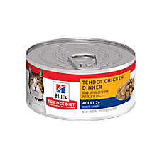 Hill's? Science Diet? Adult Senior 7+ Wet Cat Food - Dinner, 5.5 oz