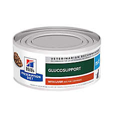 Hill's? Prescription Diet? m/d Glucose/Weight Management Wet Cat Food - Liver
