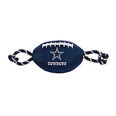 Dallas Cowboys Football Rope Dog Toy