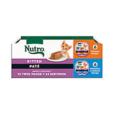 Nutro Cat - Kitten, Pate, Split Cup, Variety Pack, 12 CT, 31.7 OZ