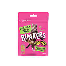 Bonkers&trade; Crunchy Cat Treats - Catnip, Chick 'N' Cheddar