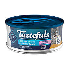Blue Buffalo Tastefuls Cat Wet Food - Natural, Tender Morsels, Chicken, 5.5 Oz
