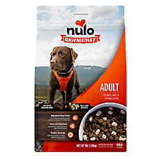 Nulo Raw Medley Adult Dog Food - Kibble Plus Freeze Dried Pieces, Chicken, Oats & Turkey