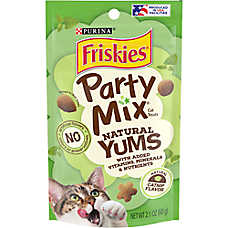 Purina? Friskies? Party Mix Natural Yums Adult Cat Treats - Catnip, Natural