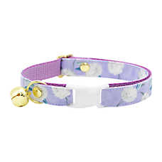 Made By Cleo? Cat Collar - Periwinkle Peony