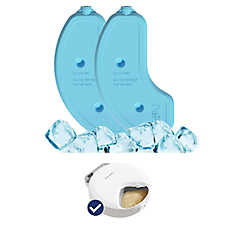 PawsPik Cat 4-Meal Automatic Feeder Replacement Ice Packs - 2 ct