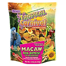 Brown's® Tropical Carnival® Gourmet Big Bites Macaw Food - Seed Blend
