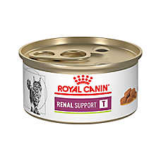 Royal Canin? Veterinary Diet Feline Renal Support T Adult Cat Wet Food in Gravy ? 3 oz can