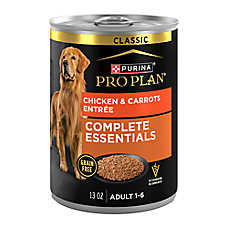 Purina Pro Plan Complete Essentials Adult Wet Dog Food - Grain Free, Chicken & Carrots, 13 oz