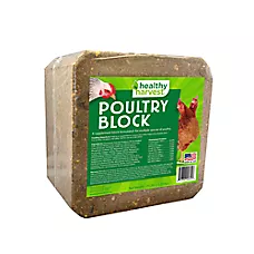 Healthy Harvest® Poultry Block Supplement - Pet Bird Health Supplement