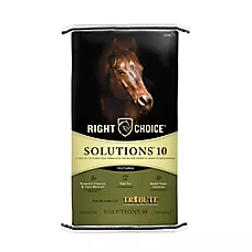Right Choice® Solutions 10 Textured Horse Feed