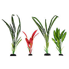 Top Fin? Silk Plant Variety Pack - Fish Tank Plant Decor