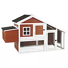 TRIXIE Chicken Coop with a View - Backyard Chicken Coop