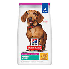 Hill's? Science Diet? Perfect Weight Small & Mini Adult Dry Dog Food - Chicken Recipe