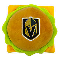 Pets First Las Vegas Golden Knights Plush Hamburger Dog Toy